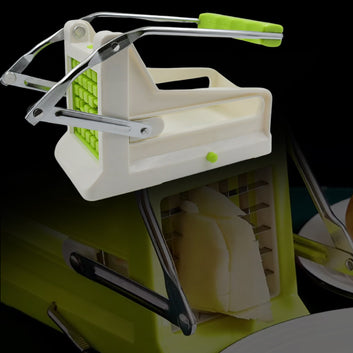 10013 French Fry Cutter Great With Vegetables Potato Fries Cutter Professional Vegetable Cutter Stainless Steel Cutter Potato Onions Carrots Cucumbers Fruits Potato Cutter (1 Pc) Wukusy