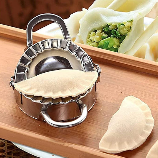 2219 Stainless Steel Dumpling Maker Dough Cutter Pie Mold Tool. Wukusy