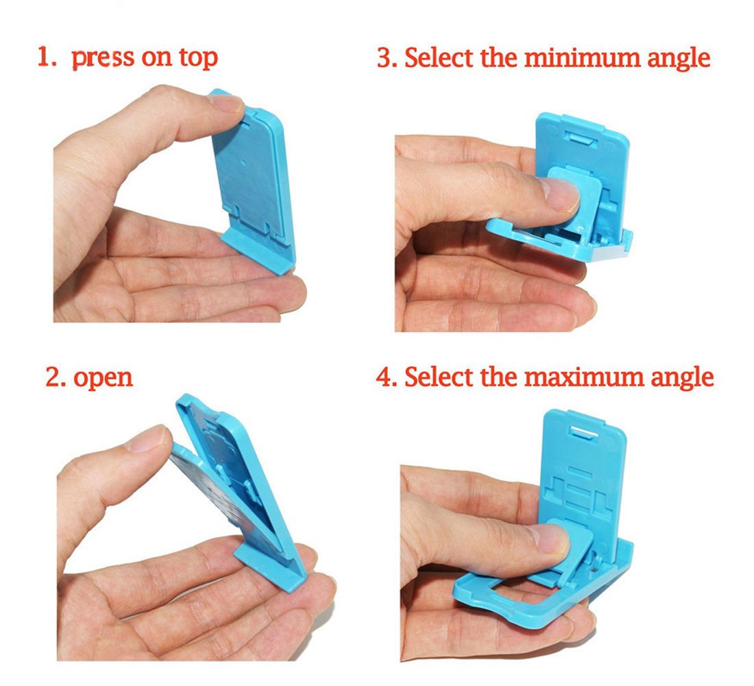 0787 Universal Portable Foldable Holder Stand For Mobile Wukusy