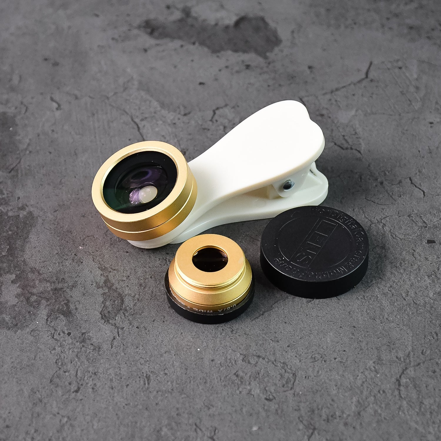 Universal Clip-on Mobile Camera Lens Kit (1 Set) Wukusy