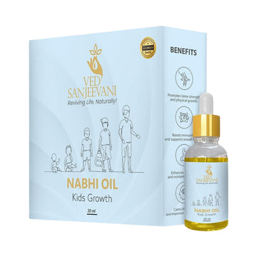 Ved Sanjeevani Nabhi Oil For Kids Growth (30ml  1 Pc) Wukusy