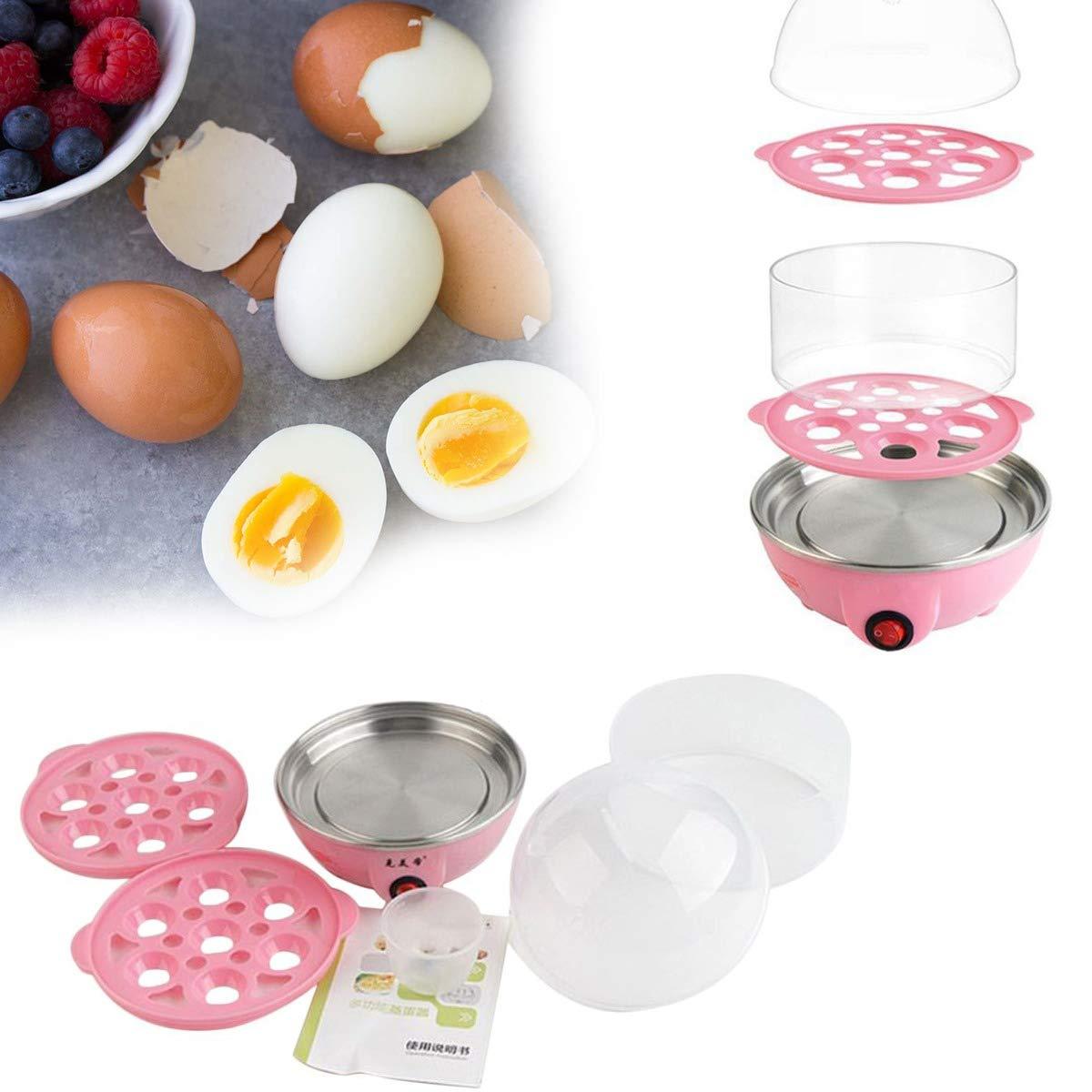 115 Multi-function 2 Layer 14 Egg Cooker Boilers  Steamer Wukusy
