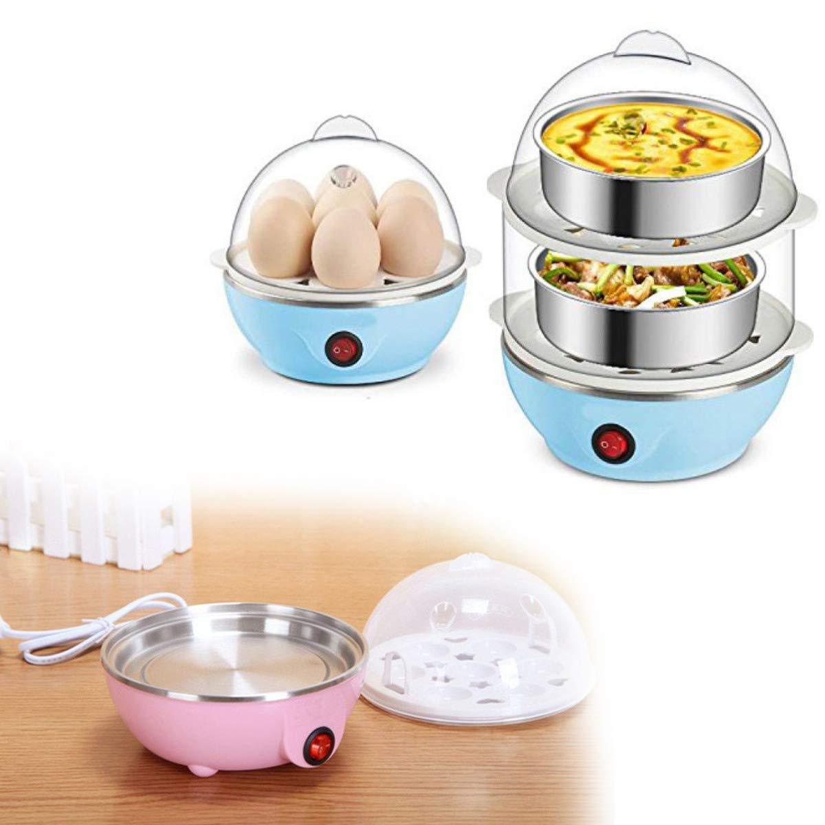 115 Multi-function 2 Layer 14 Egg Cooker Boilers  Steamer Wukusy