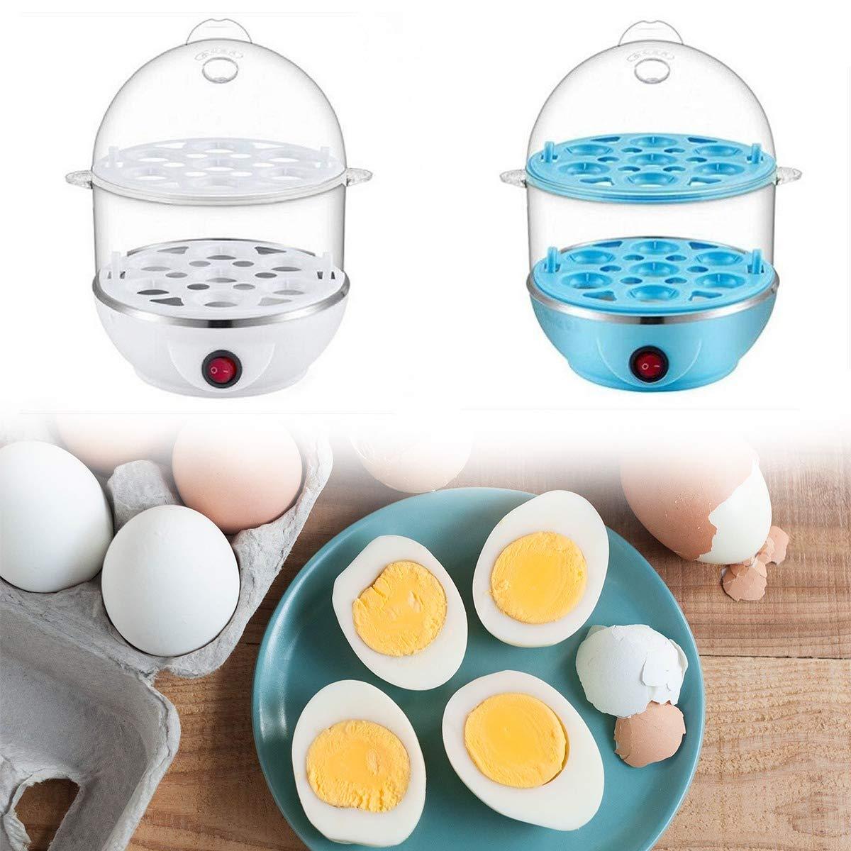 115 Multi-function 2 Layer 14 Egg Cooker Boilers  Steamer Wukusy