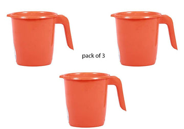 196 Deluxe Plastic Mug For Bathroom (Muga_101) Wukusy