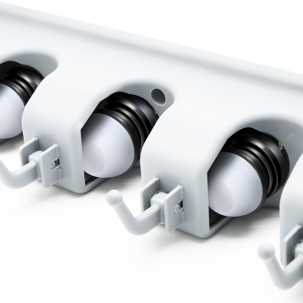 199 5-layer Multipurpose Wall Mounted Organizer Mop And Broom Holder Wukusy