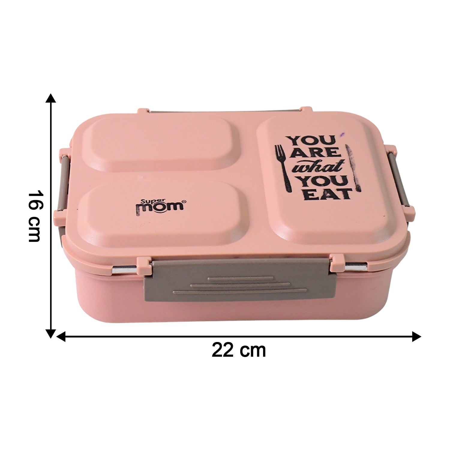 Supermom Premium Stainless Steel Inner Lunch Box (1 Pc) Wukusy