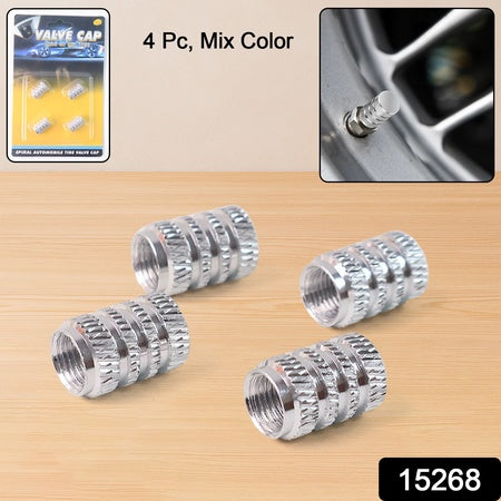 Tire Valve Stem Caps Fit For Genesis Cars. Air Valve Caps Suit For Most Car Truck Suv Wheel Accessories 4pcs Silver. Wukusy