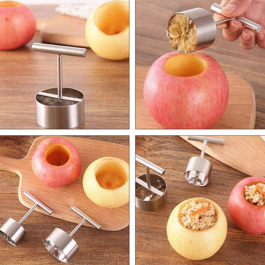 10016 Corer Pear Core Separator Vegetable Core Remover Seeder Cutter Pitter Fruit Hole Remover Coring Tool (1 Pc) Wukusy