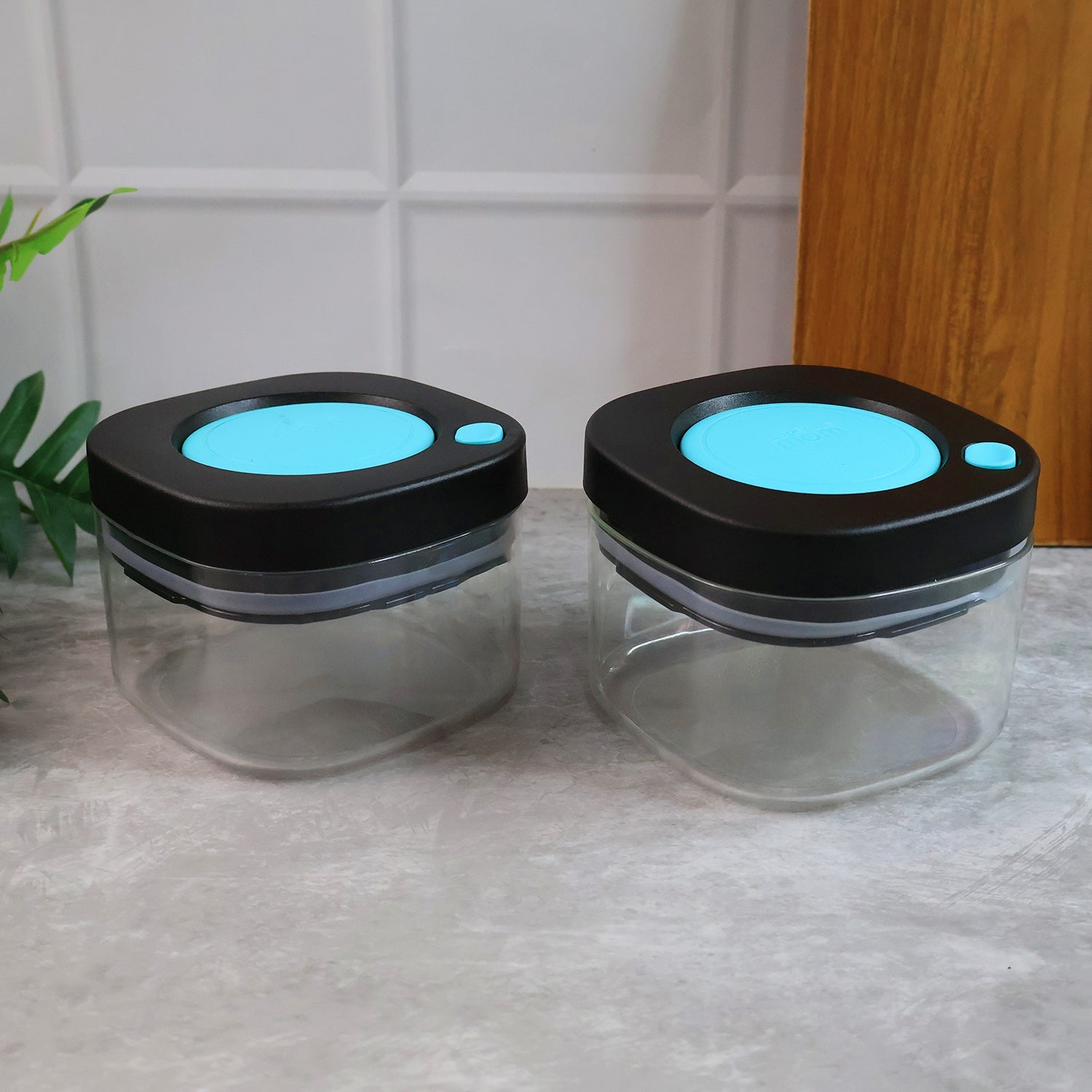 Supermom Airtight Kitchen Storage Containers  (2 Pc Set  500 Ml) Wukusy