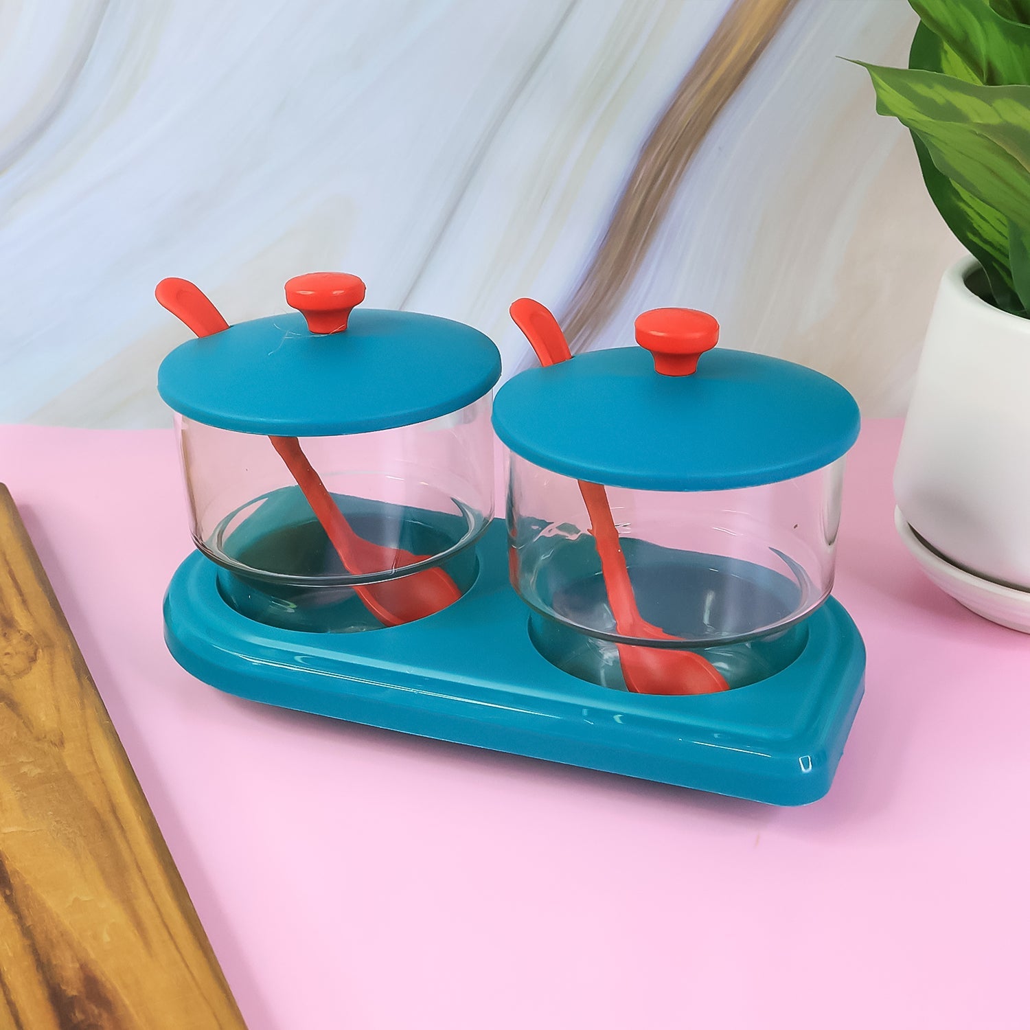 Supermom Storewell Multipurpose Spice And Condiment Container Set (2 Pc) Wukusy