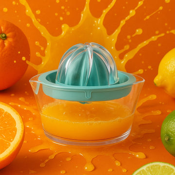 10055 Manual Drink Orange Lemon Citrus Lime Fruit Juice Juicer Squeezer Bpa Free Press  Pourer With Lid Plastic Manual(1 Pc) Wukusy