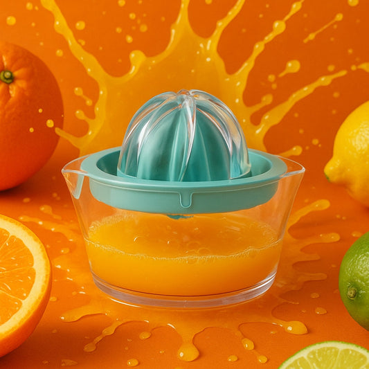 10055 Manual Drink Orange Lemon Citrus Lime Fruit Juice Juicer Squeezer Bpa Free Press  Pourer With Lid Plastic Manual(1 Pc) Wukusy