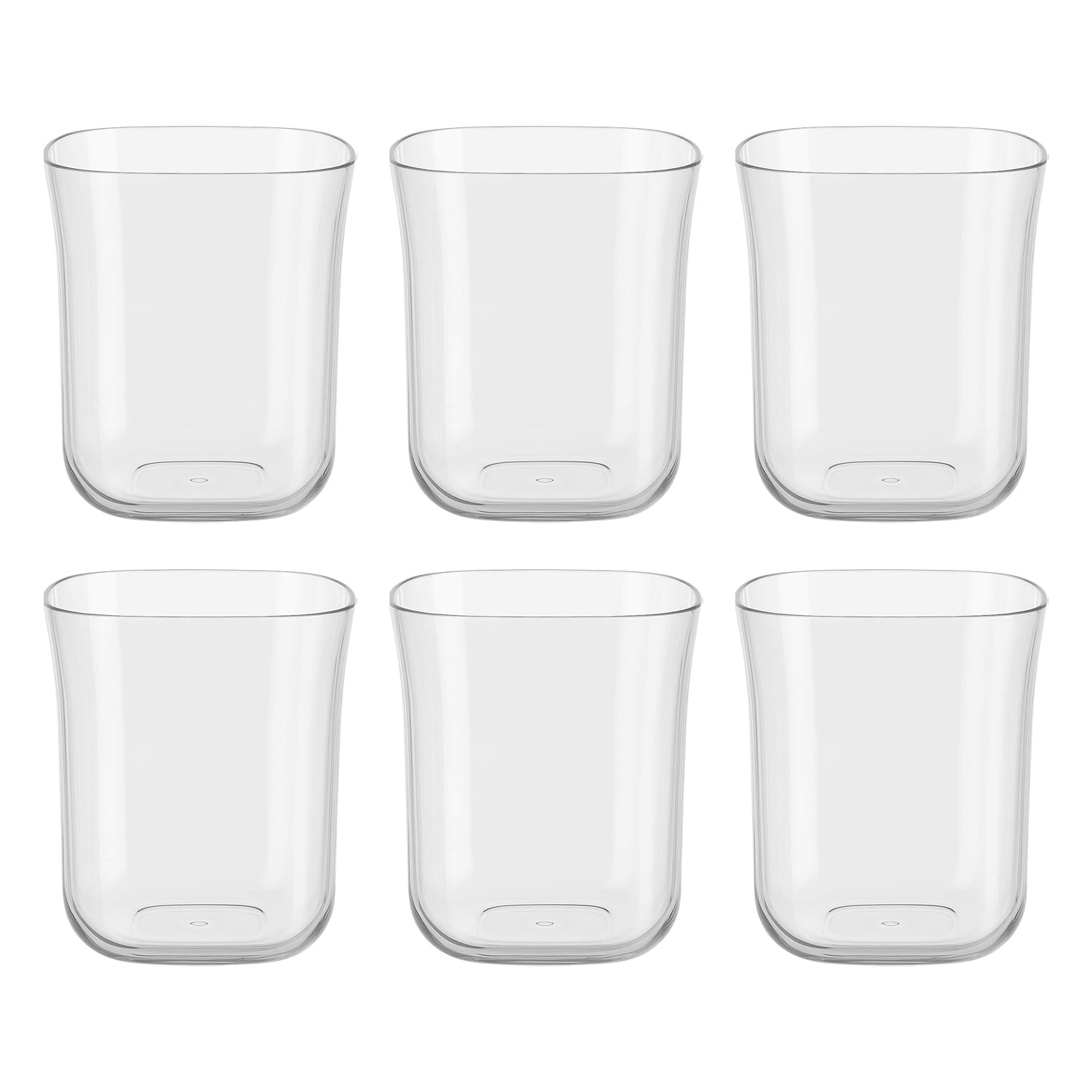Supermom Plastic Mojito Glass 300ml Set Of 6 Pc Wukusy