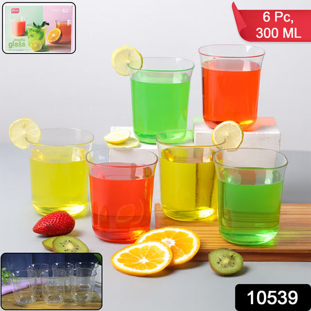 Supermom Plastic Mojito Glass 300ml Set Of 6 Pc Wukusy