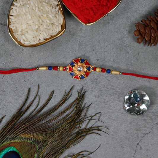 Traditional Designer Rakhi Wukusy
