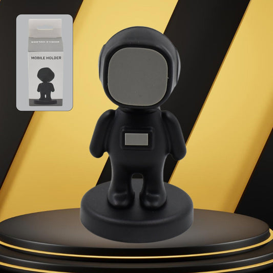 12909 Magnetic Mobile Phone Holder Cartoon Version Of Astronaut Car Holder Suitable For Car Dashboard 360 Rotating Magnetic Mobile Holder Compatible With All Smartphones (1 Pc) Wukusy