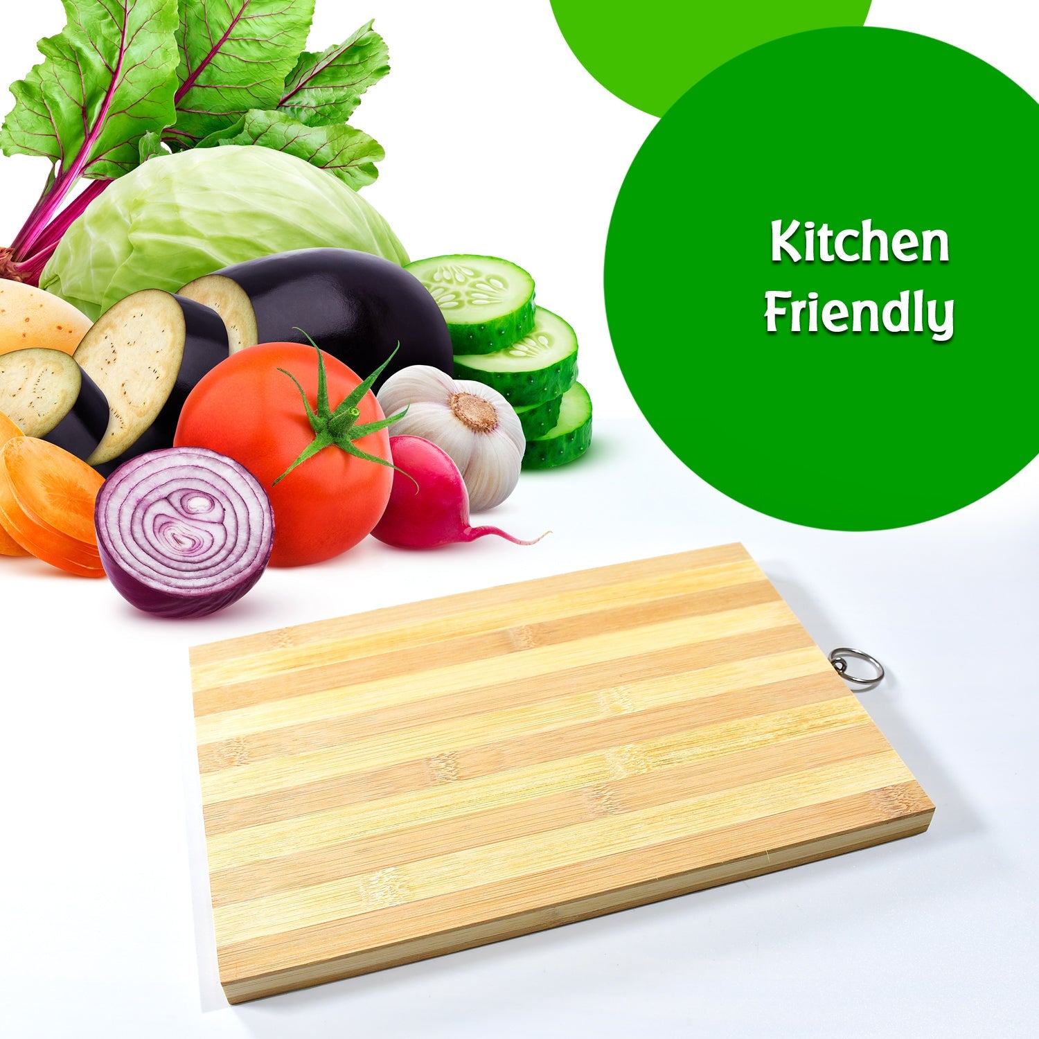 2193 Natural Wood Chopping Cutting Board For Kitchen Vegetables Fruits  Cheese Bpa Free. Wukusy