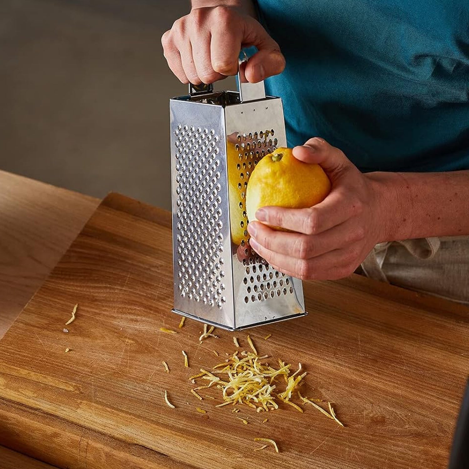 Supermom Premium 5-in-1 Stainless Steel Grater And Slicer Wukusy