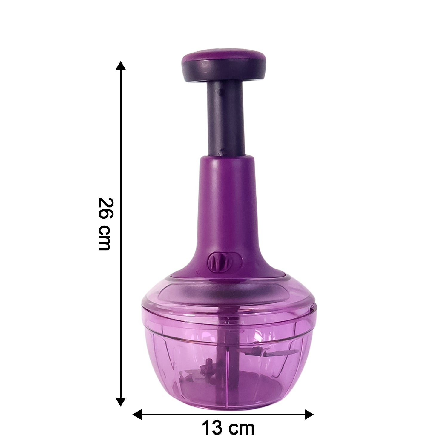 Supermom Manual Push Vegetable Chopper 650 Ml - (1 Pc) Wukusy