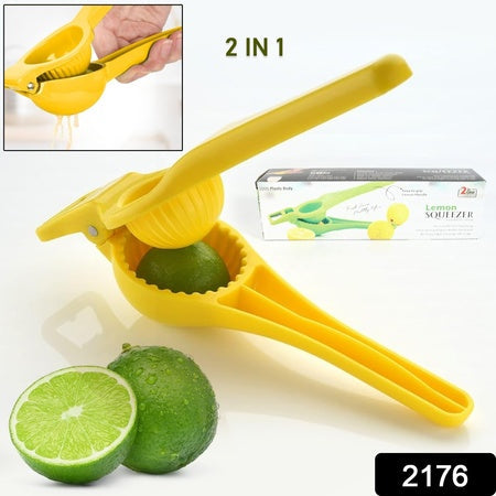 2176 Kitchen 2 In 1 Unbreakable Lemon Squeezer And Bottle Opener (1 Pc) Wukusy
