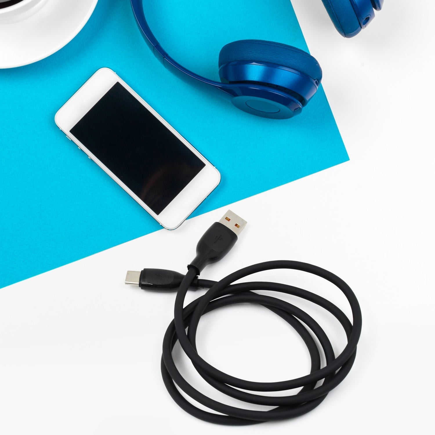 Type C Data Cable Fast Charging Cable (1 Mtr. Approx  1 Pc) Wukusy