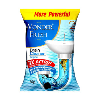 1383 All Pipe Safe Drain Cleaner Powder Clear Clogged Sinks  Pipes 50 Gram Pack Wukusy