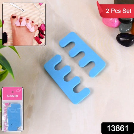 Toe Separators Toe Spacers Sponge Toe Stretcher Pedicures (1 Pair) Wukusy