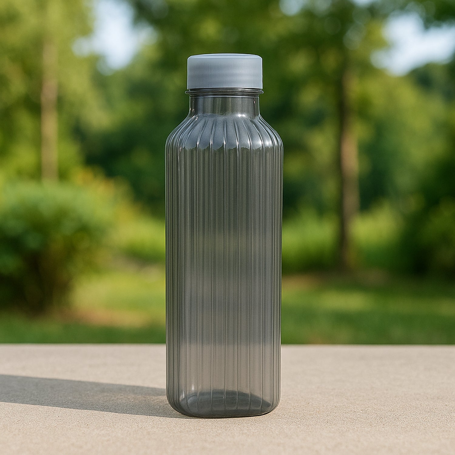 Transparent Fridge Water Bottles (3 Pc) Wukusy