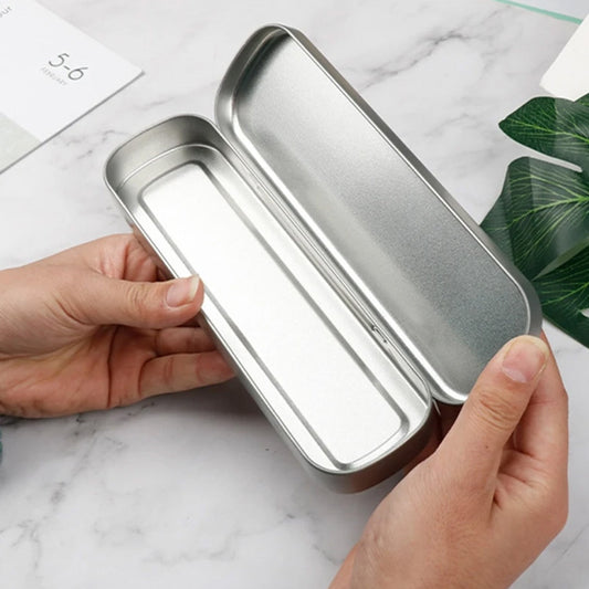 Stainless Steel Tongue Scraper Tongue Cleaners (1pc With Metal Case) Wukusy