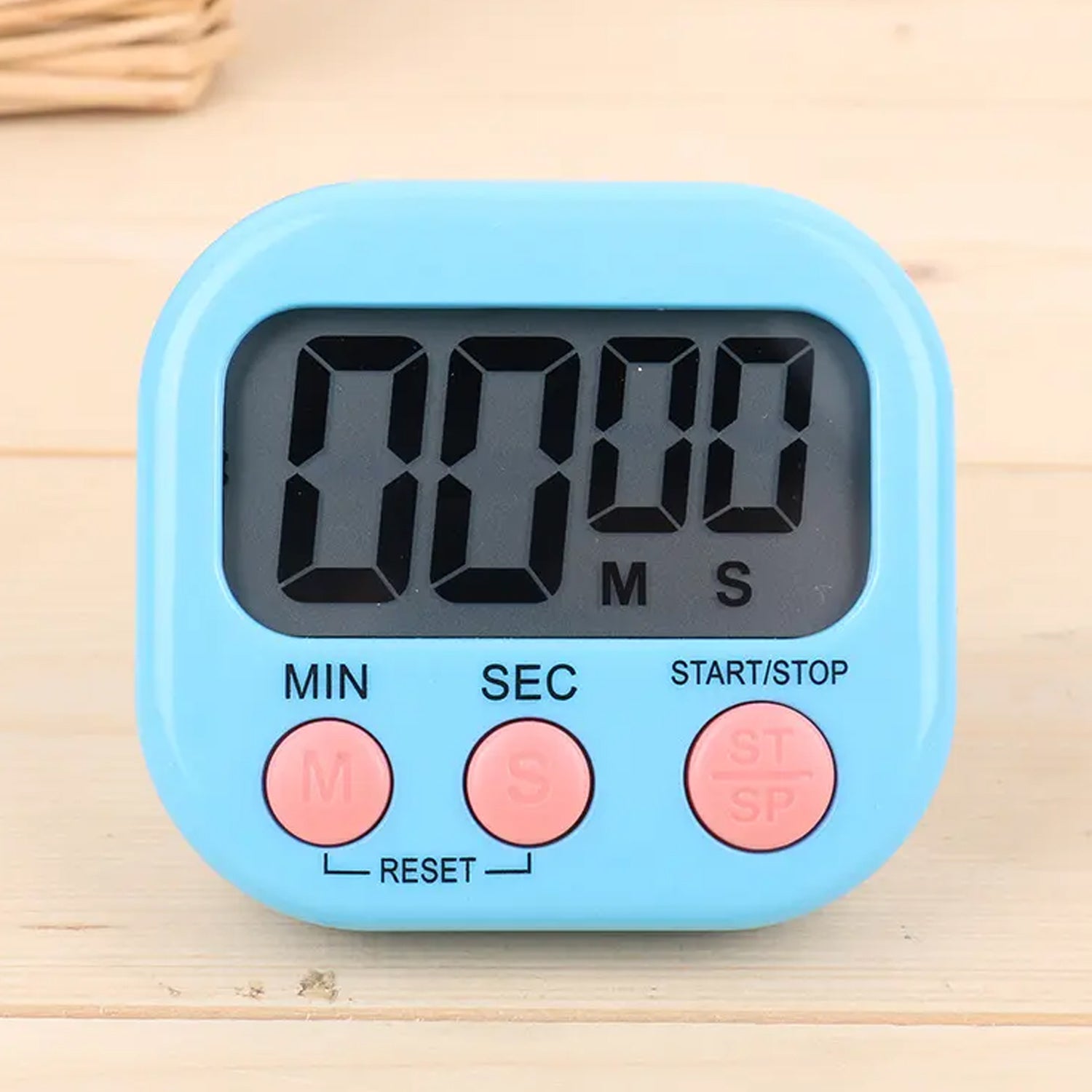 1540 Digital Kitchen Timer Clear Big Digits 0-99 Min For Cooking Office Clock Wukusy