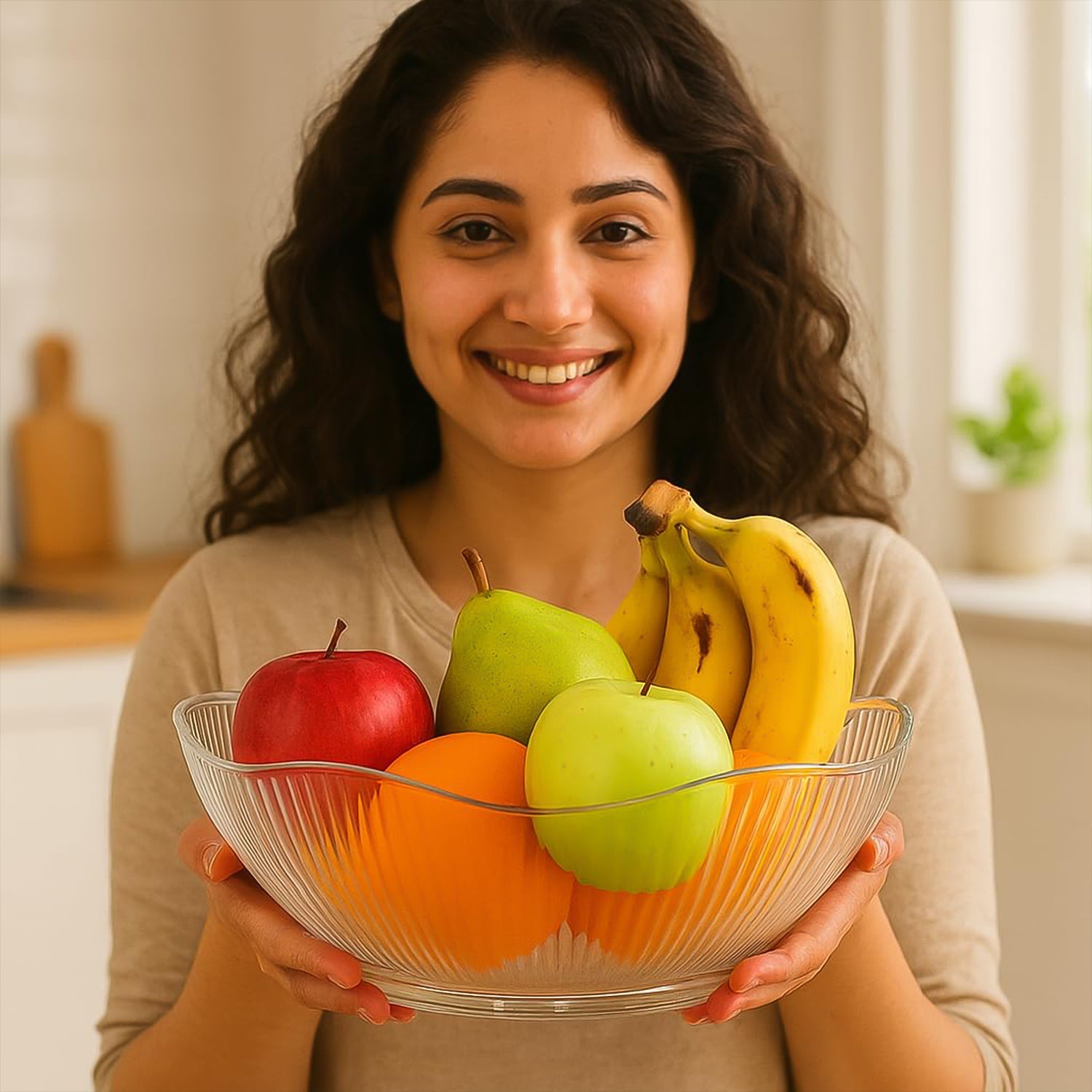 Supermom Wringo Plastic Fruit Storage Basket (1 Pc) Wukusy