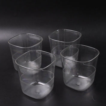 Transparent Stylish Premium Jug With Elegant Handle (2000 Ml Jug Approx  4 Pcs Plastic Glass) Wukusy