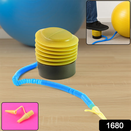 1680 Portable Foot Air Pump With Hose Wukusy
