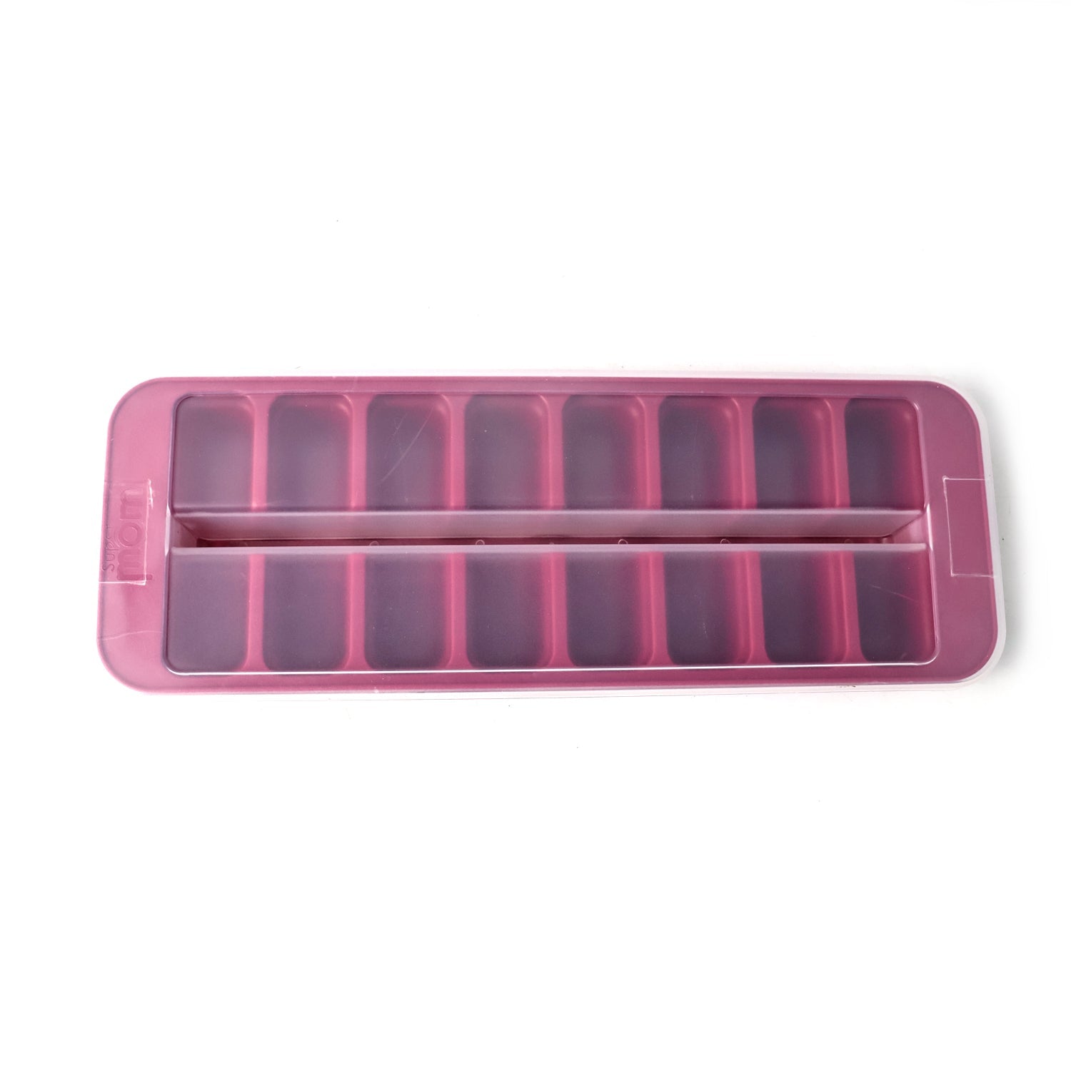 Supermom Frizzy Ice Tray With 2-in-1 Compartment For Ice Cubes And Storage Box (1 Pc) Wukusy