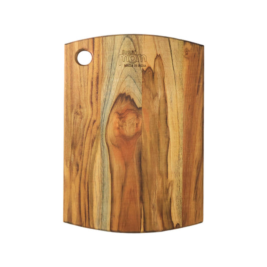 Supermom Premium Teak Wood Chopping Board For Kitchen (1 Pc) Wukusy