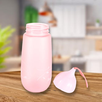 12695 Unique Shape Premium Plastic Water Bottle With Dori Easy To Carry Leakproof Bpa-free Water Plastic Water Bottle For Children Home School (1 Pc  550 Ml) Wukusy