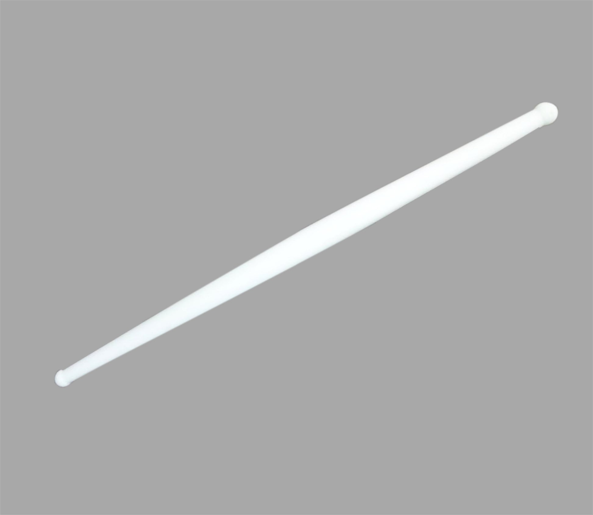 2136 White Plastic Rolling Belan For Chapati Making Wukusy