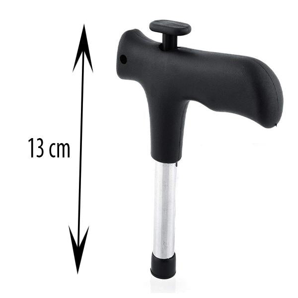 0854 Premium Quality Stainless Steel Coconut Opener Tooldriller With Comfortable Grip Wukusy