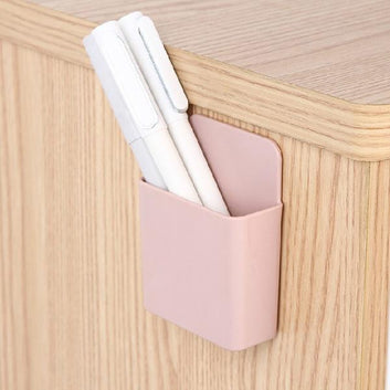 1374 Wall Mounted Storage Case With Mobile Phone Charging Port Plug Holder - Pack Of 4 Pcs Wukusy