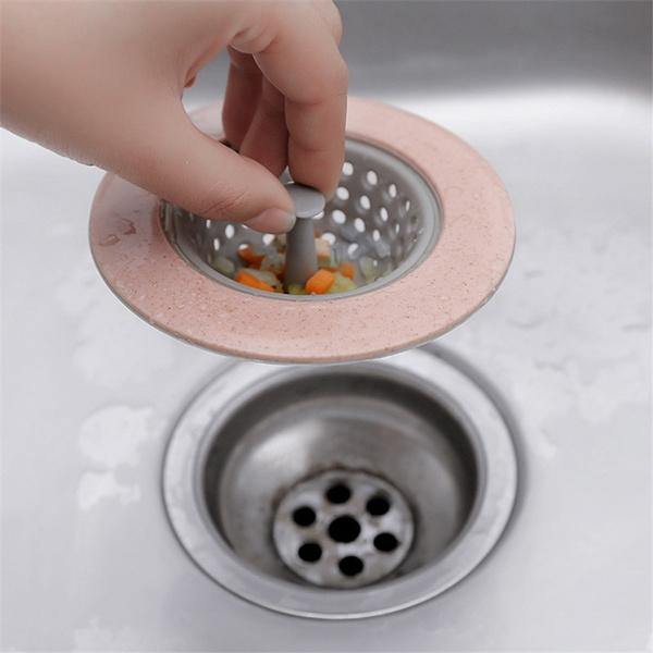 1120 Silicon Sink Strainer Kitchen Drain Basin Basket Sink Drainer Wukusy