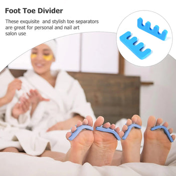 Toe Separators Toe Spacers Sponge Toe Stretcher Pedicures (1 Pair) Wukusy