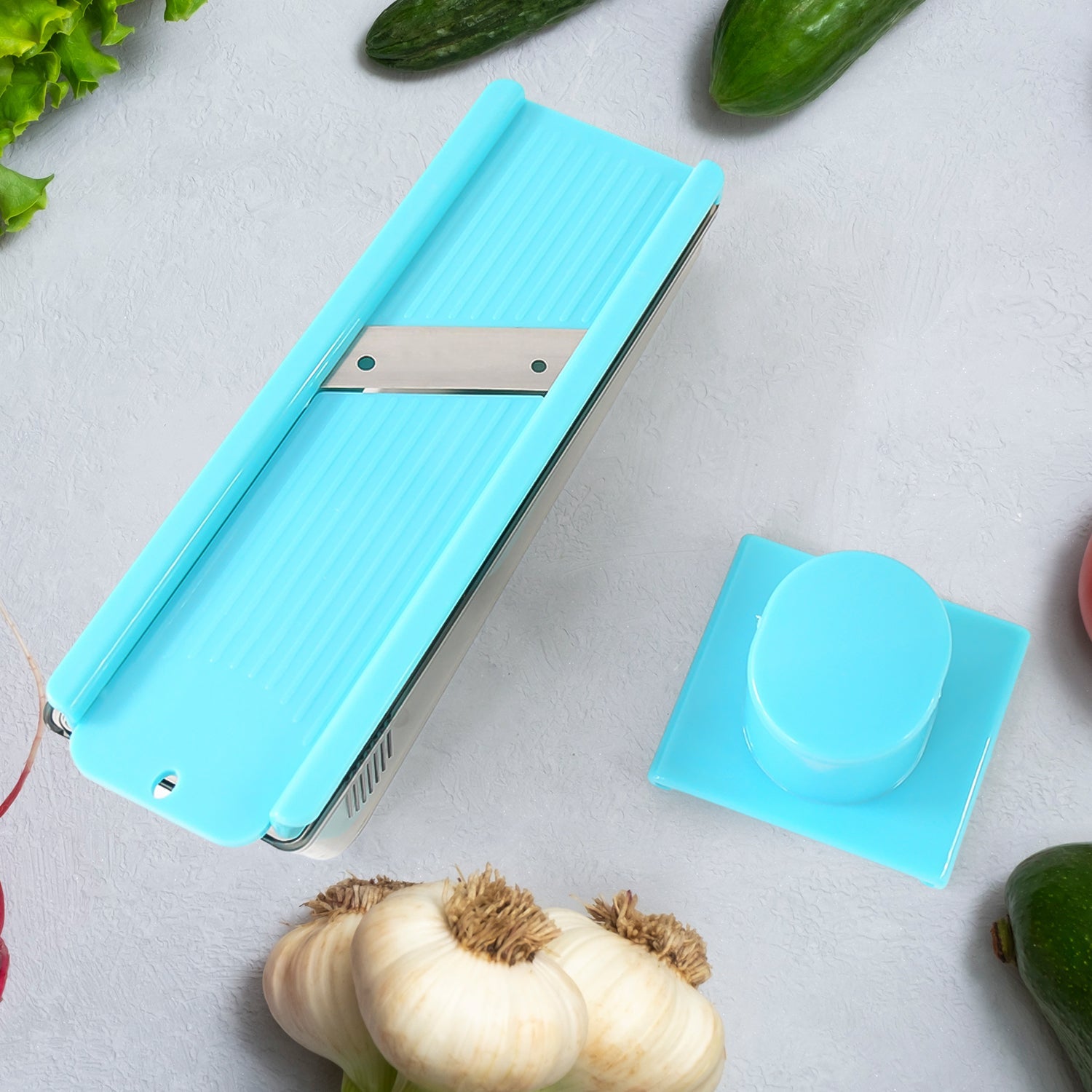 2-in-1 Multipurpose Vegetable  Dry Fruit Slicer (1 Pc) Wukusy