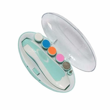 1223 Electric Baby Nail Trimmer With Grinding Heads For Newborn Infant And Toddler Wukusy