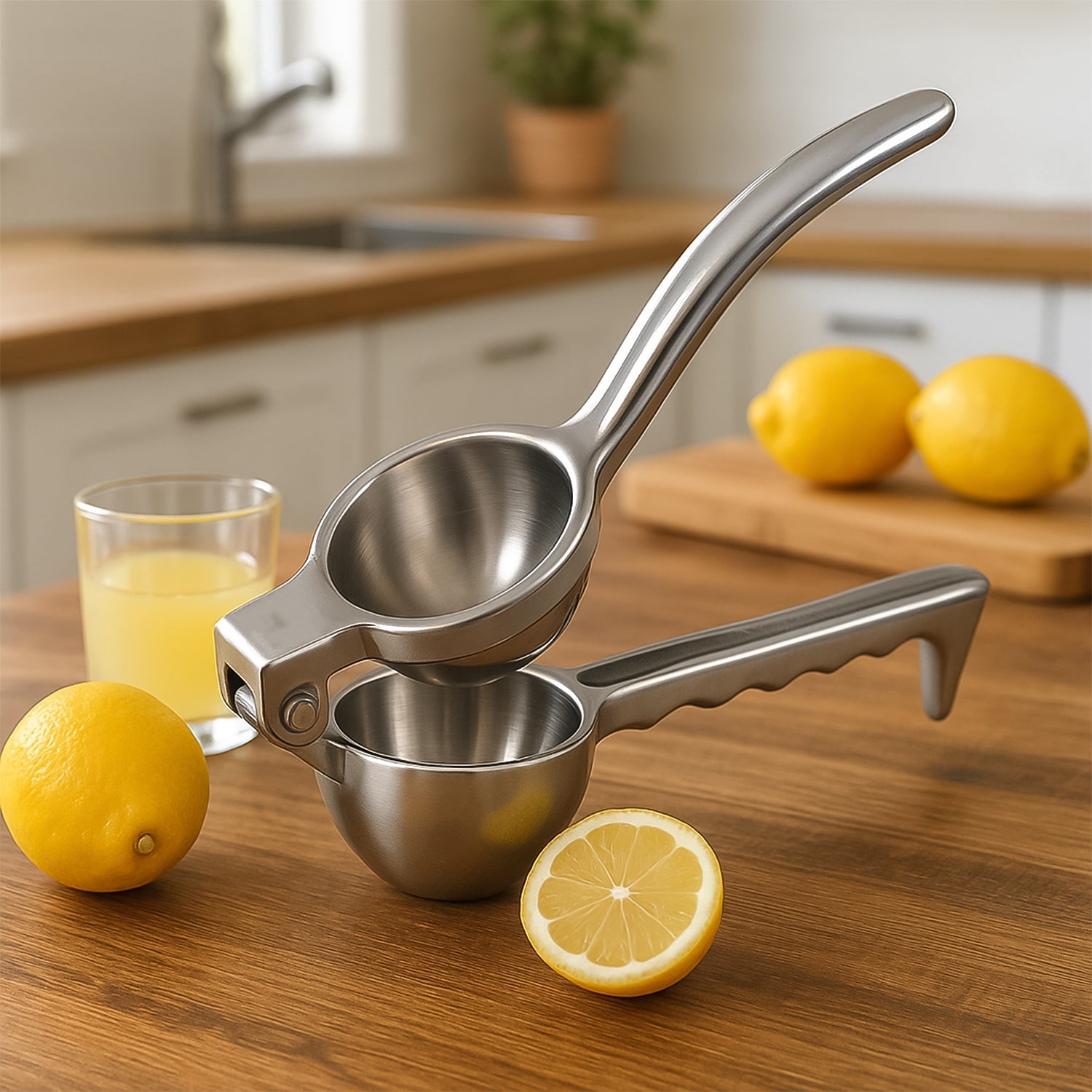 Supermom Aluminum Lemon Squeezer (1 Pc) Wukusy