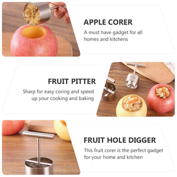 10016 Corer Pear Core Separator Vegetable Core Remover Seeder Cutter Pitter Fruit Hole Remover Coring Tool (1 Pc) Wukusy