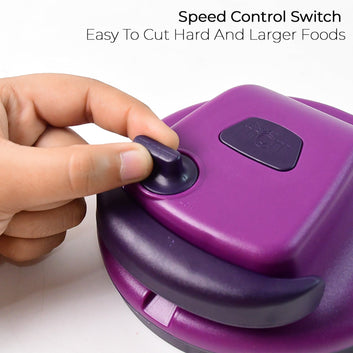 Supermom German Style Manual Hand-operated Vegetable Chopper 1000 Ml Wukusy