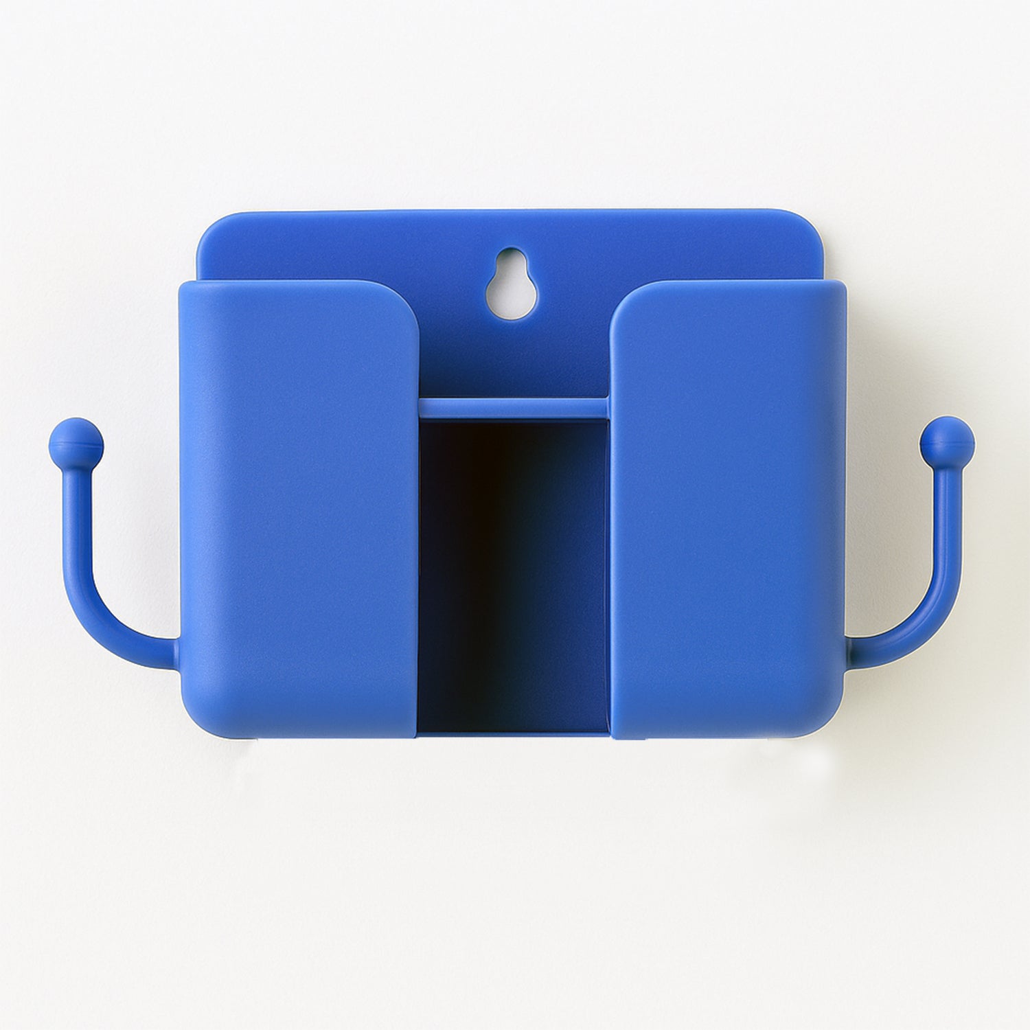 1 Pc Blue Wall Mount Mobile Stand With Hook Wukusy