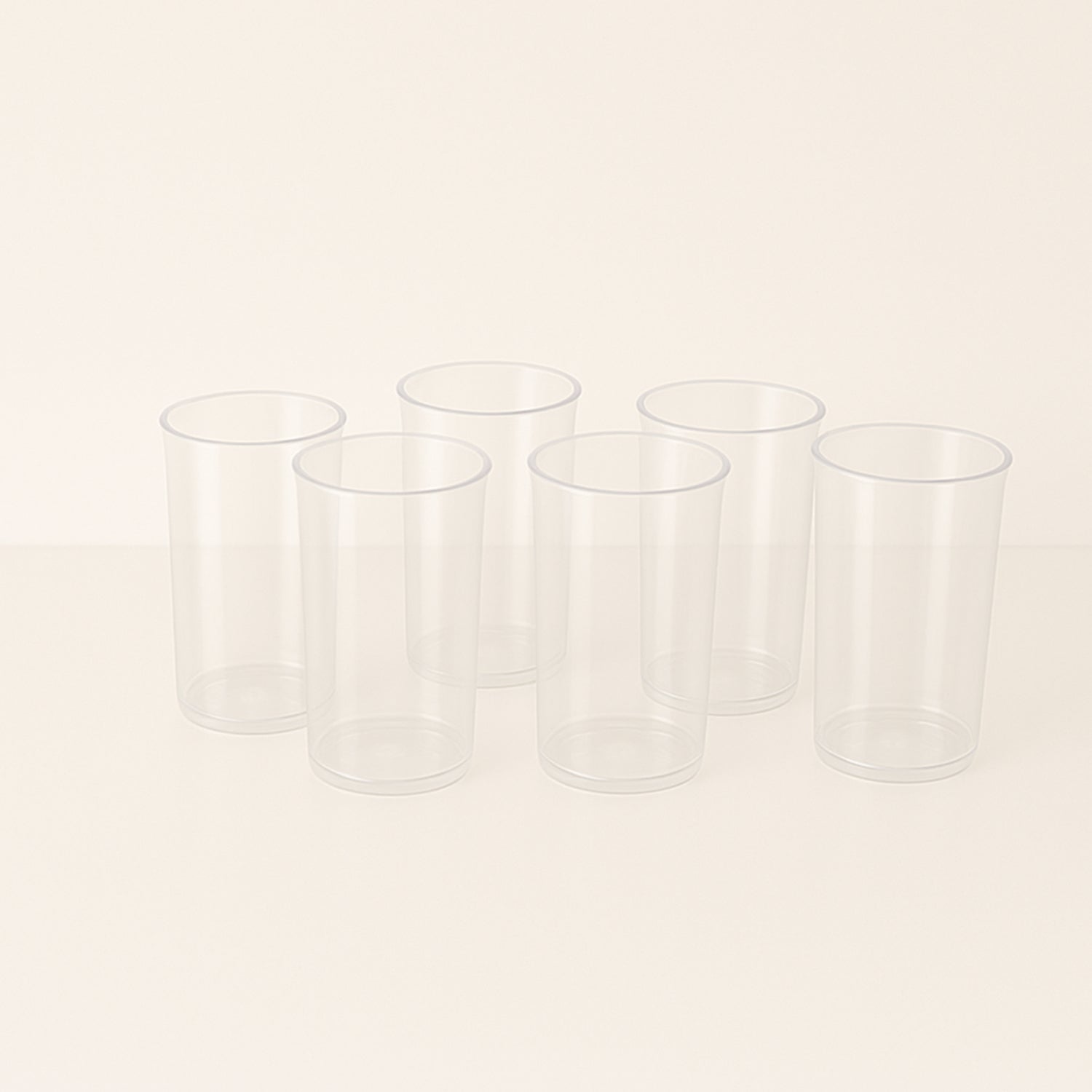 Supermom Martini Clear Glass Set (6 Pc) Wukusy