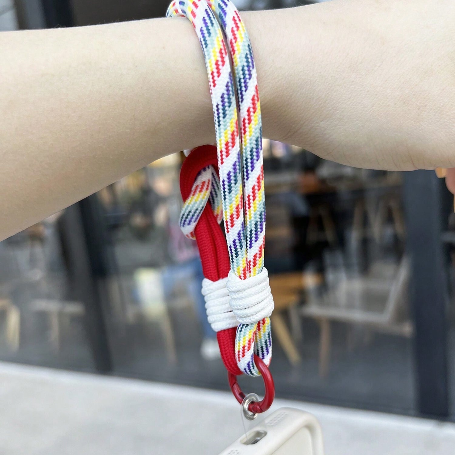 Universal Lanyard For Phone Cross-body Cell Phone Lanyard  With All Smartphones (1 Pc  52 Inch  Multicolor) Wukusy